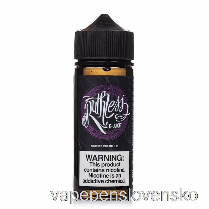 Hroznový Nápoj - Nemilosrdná Para - 120ml 3mg Vape Slovensko